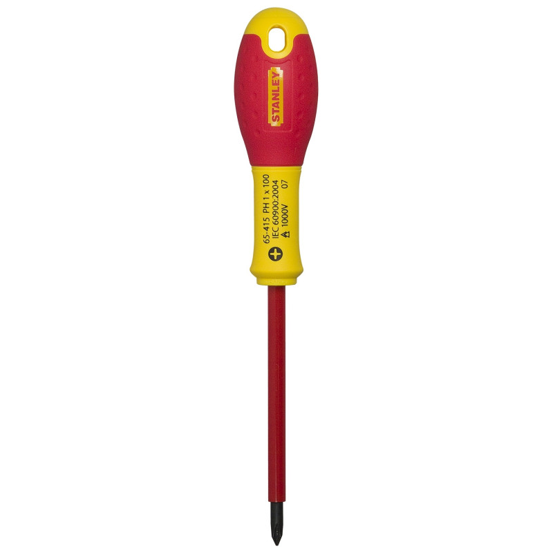 Tournevis VDE Phillips 1 x 100 mm STANLEY FATMAX