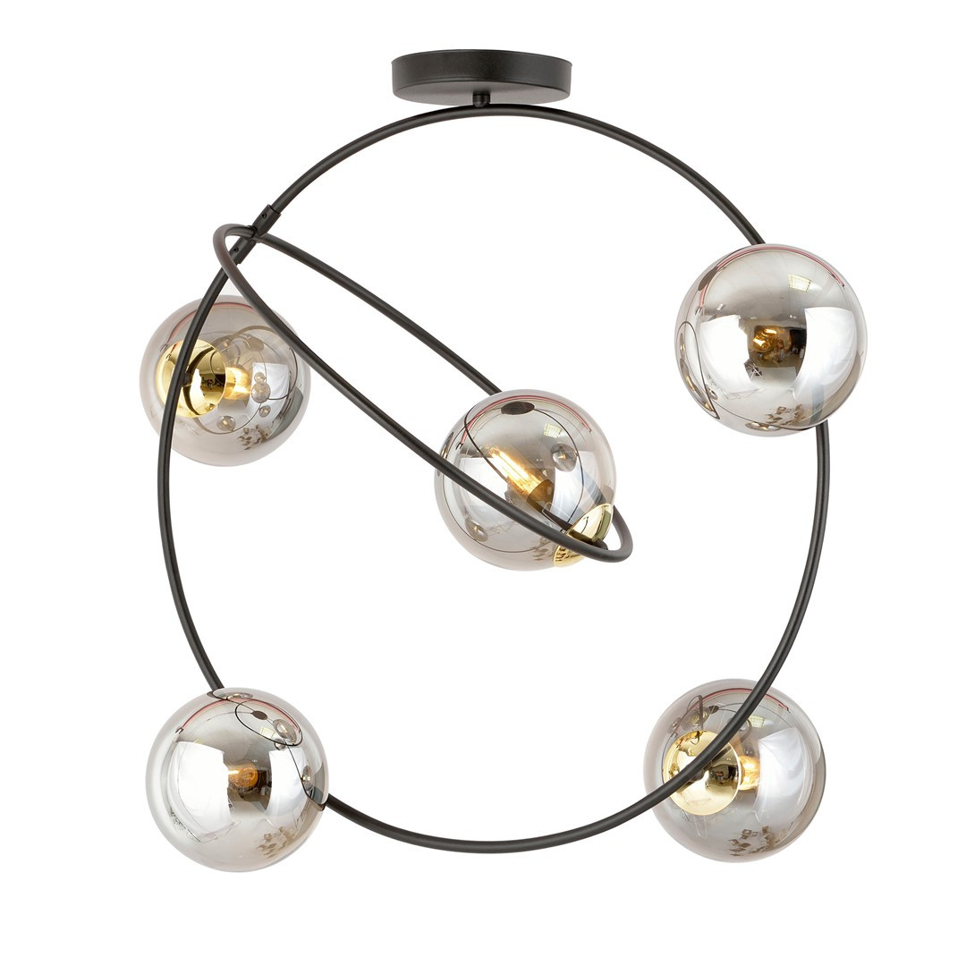 Lampa Sufitowa Stardom 5 Bl Grafit