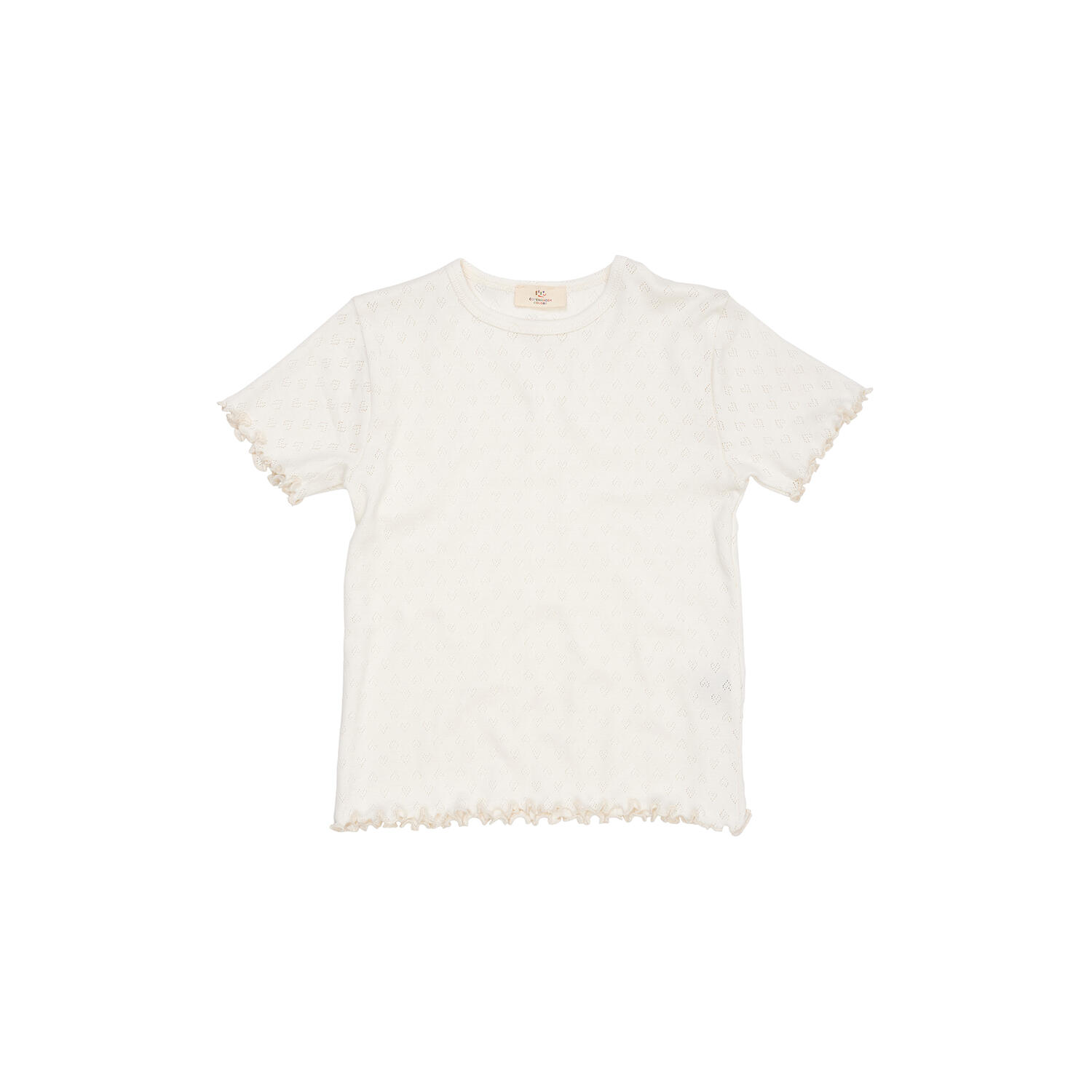 Pointelle Heart T-Shirt