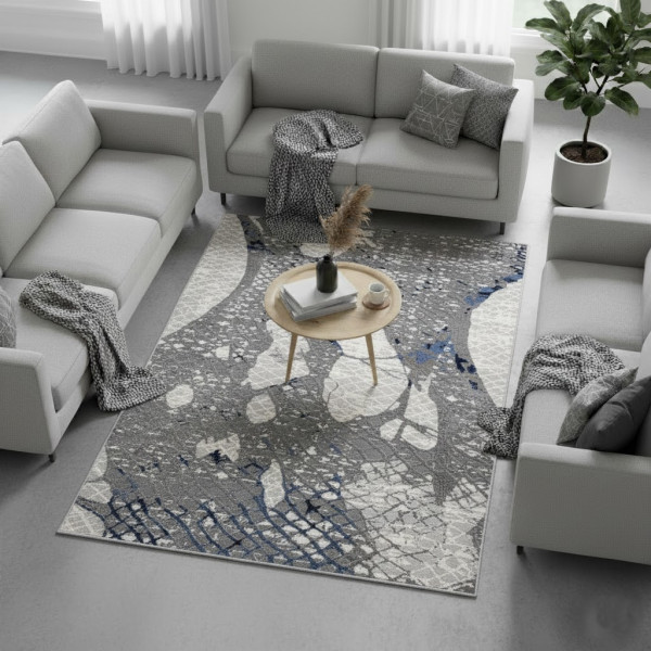 Dywan Tunis 067 blue gray szary 120x170