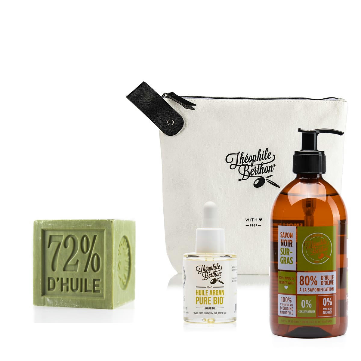 ROBINSON - Trousse 3 soins corps et visage 100% naturel