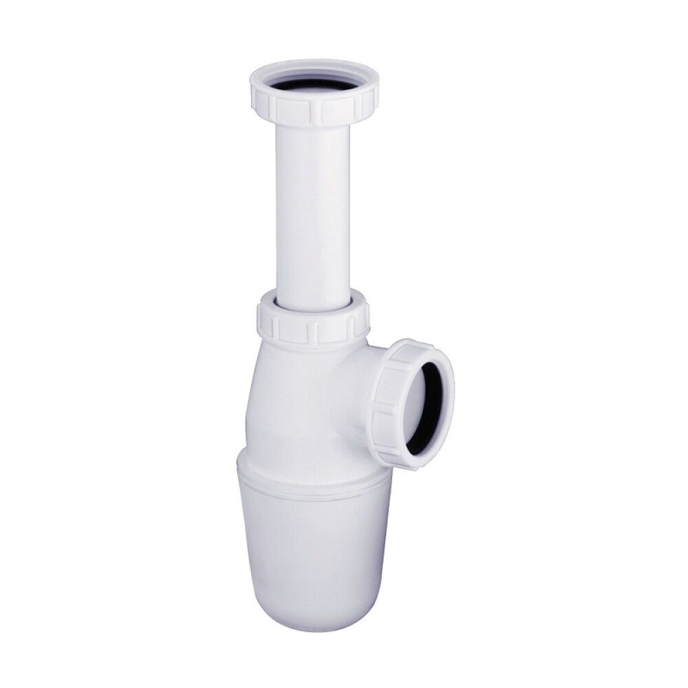VANNLÅS PURUS M/KOBLING 1 1/4" PVC HVIT 32MM
