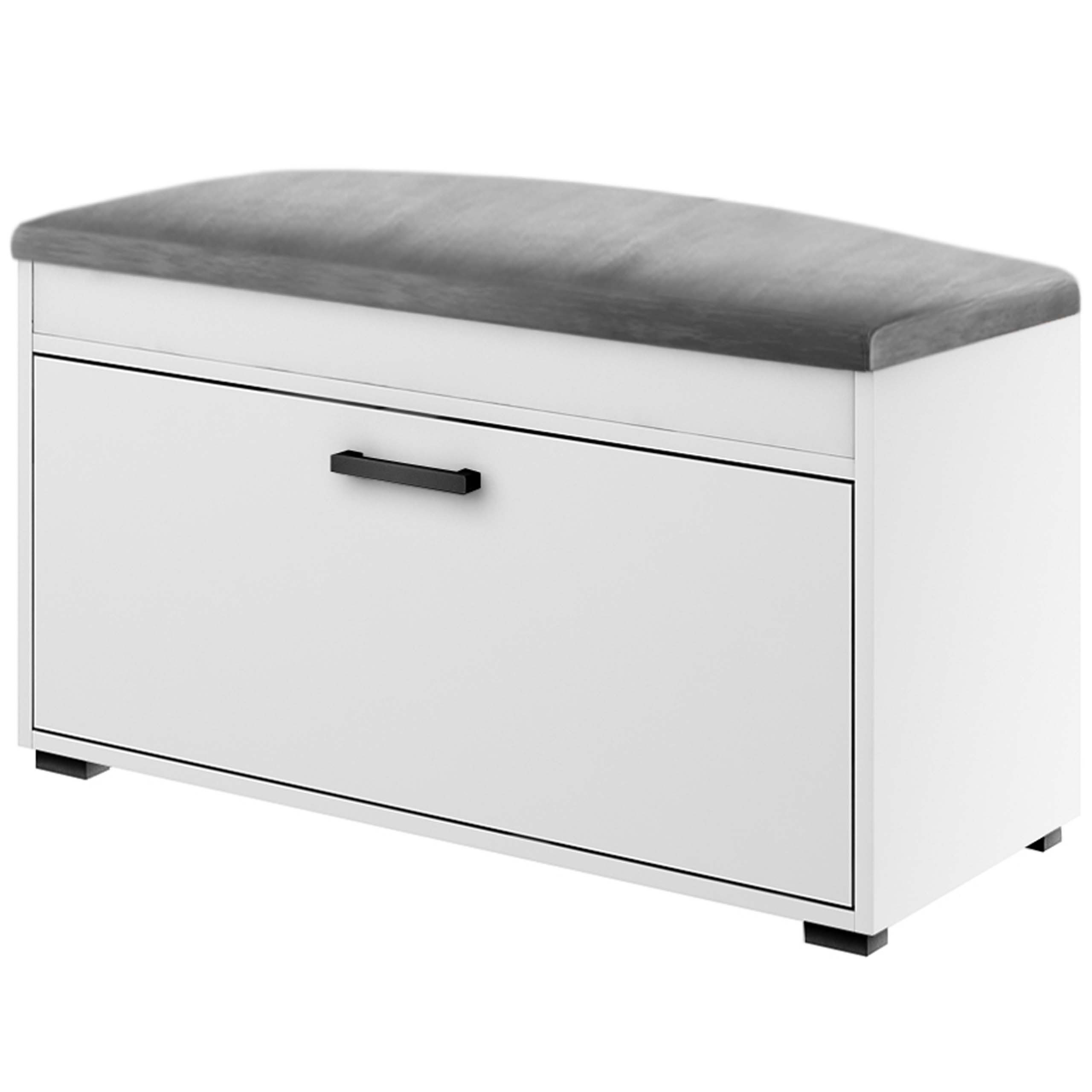 Szafka Fala 1W Biały/Szary/C 80X37,7X49 Cm