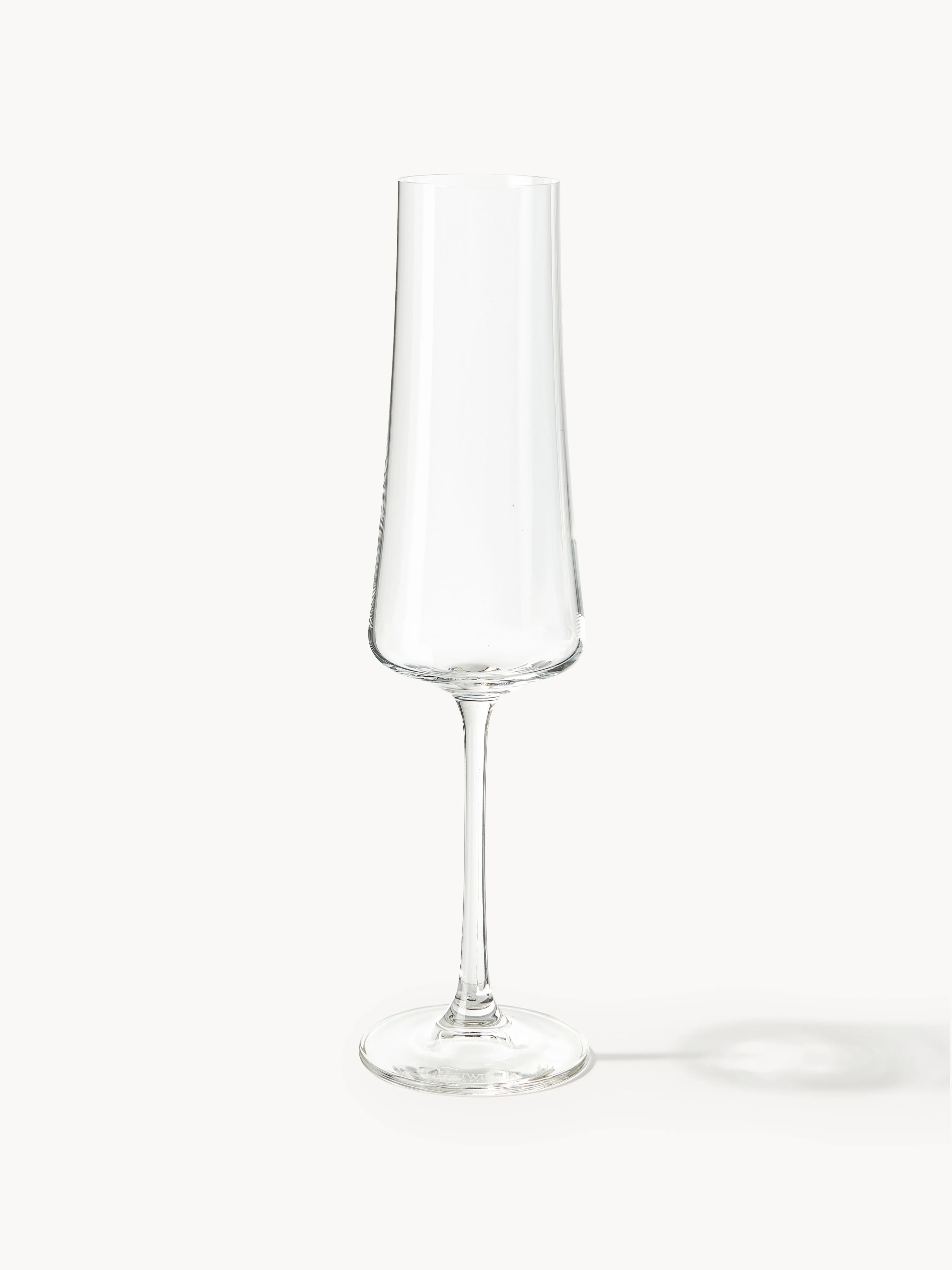 Kristall-Champagnerflöten Gwenda, 6er-Set