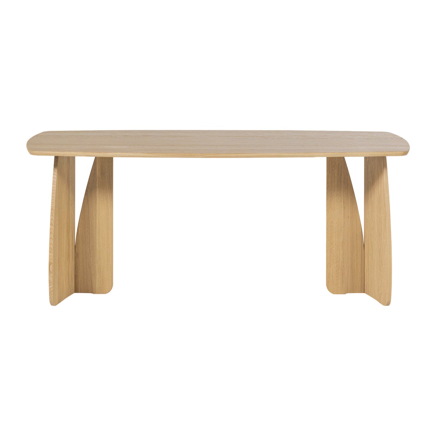 by fonQ Oakline Curve Eettafel B 180 cm - Natural