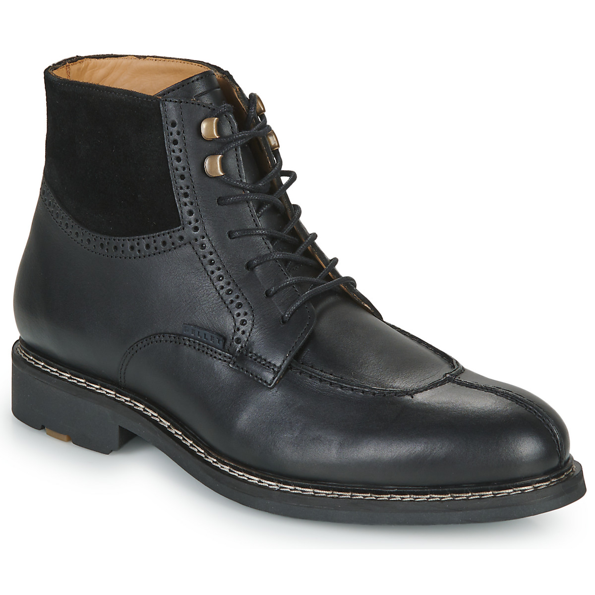 Pellet - ROLAND - Veal / Black / Velvet / Black