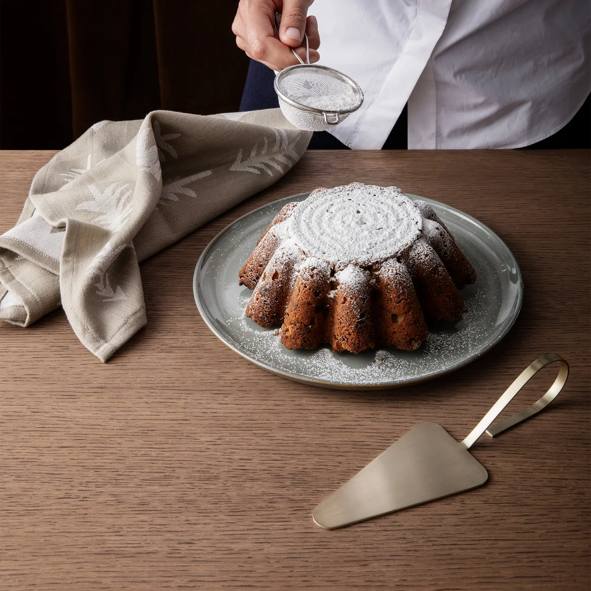 Ferm Living - Fein Tortenheber, Messing