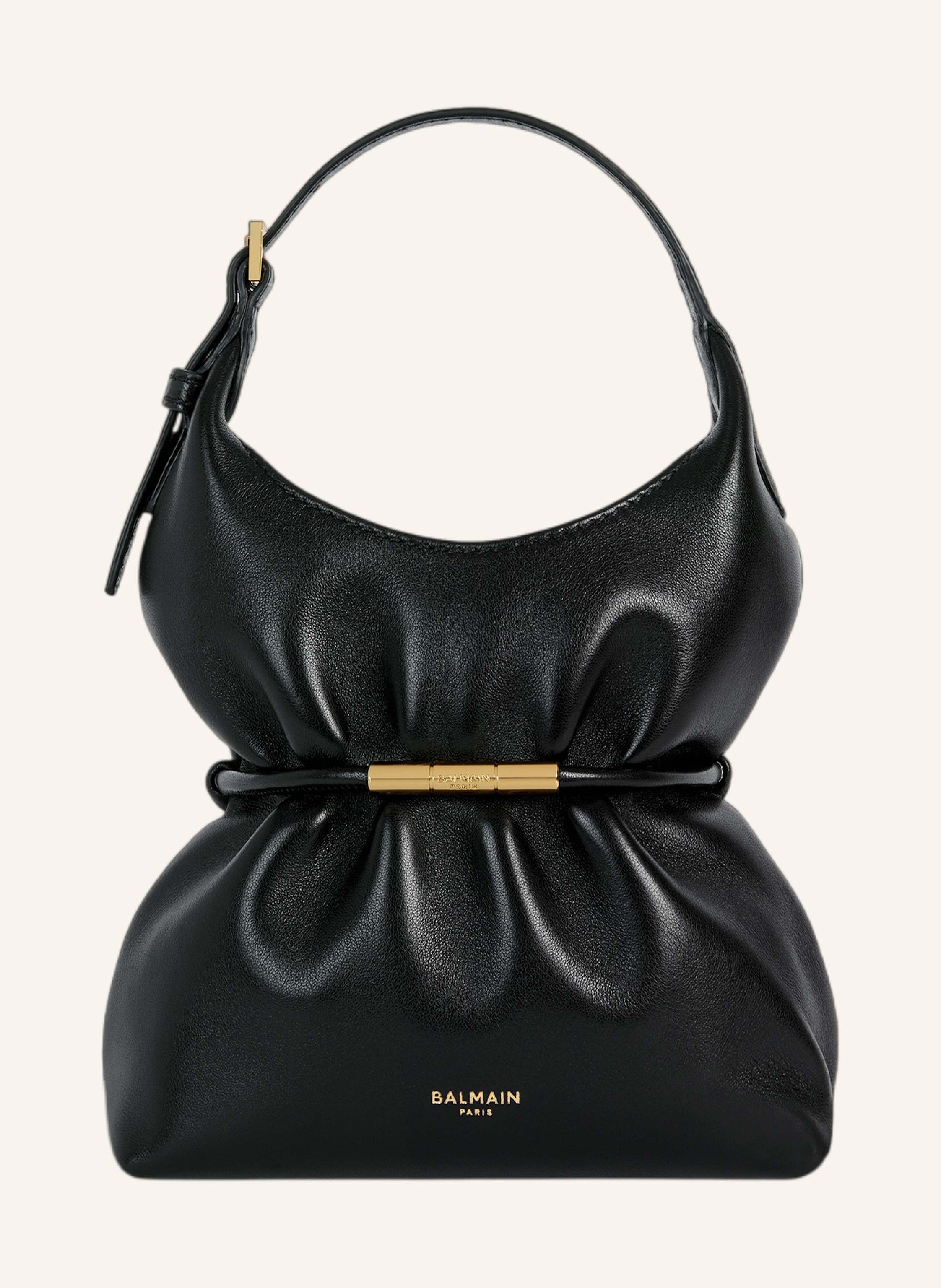 BALMAIN Mini-Tasche SPHYNX aus Glattleder