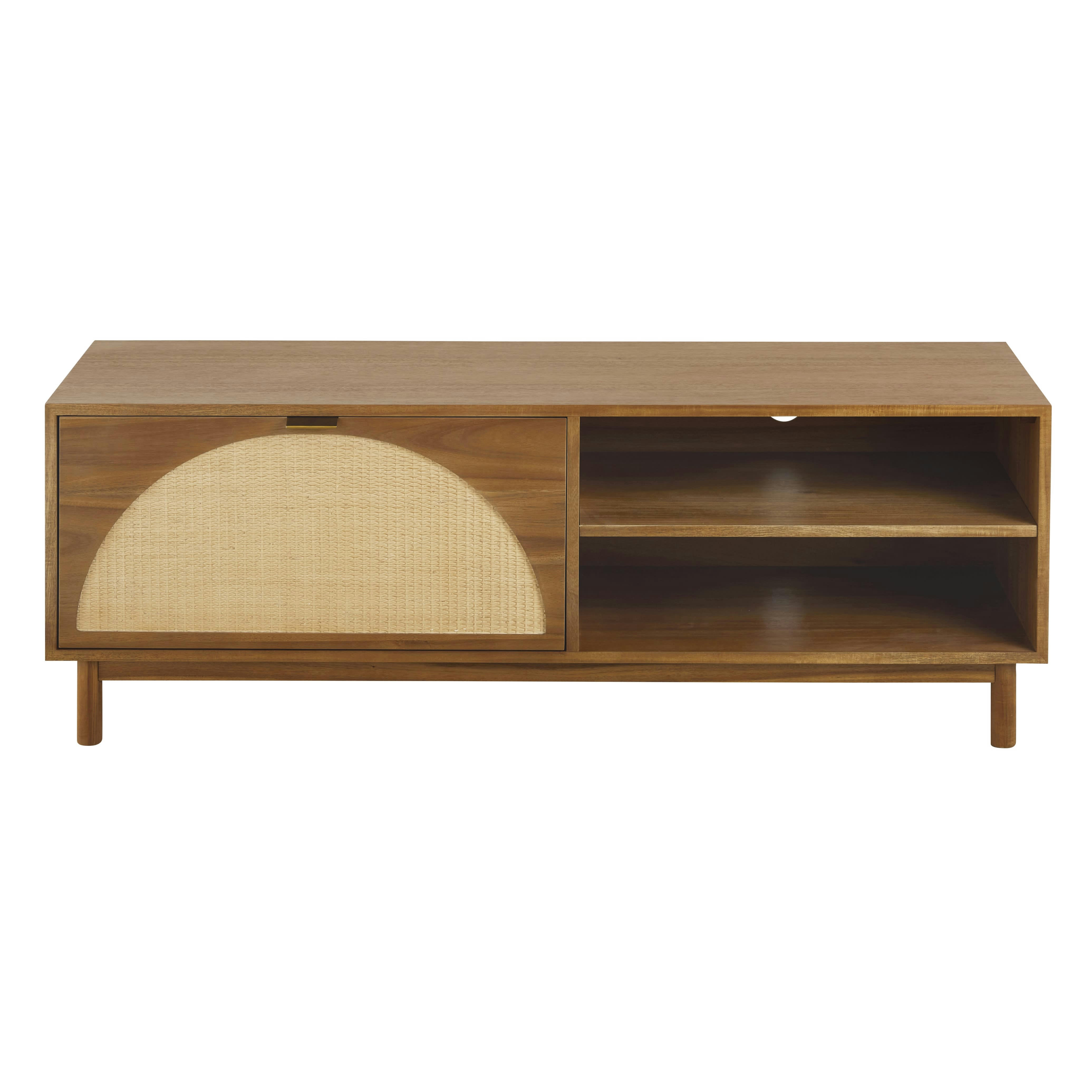 Tarifa - Meuble TV vintage et fibre végétale