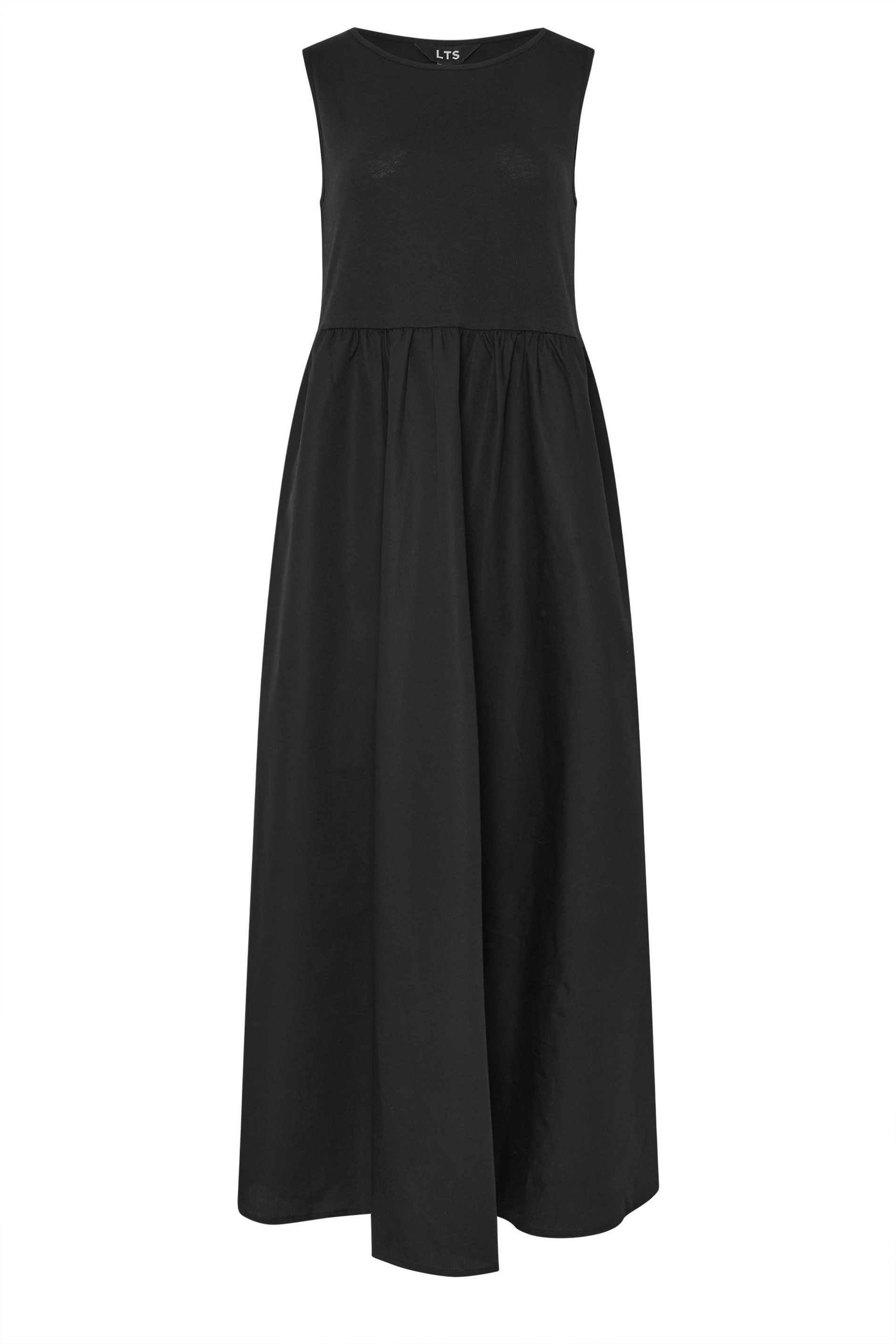 Long Tall Sally Tall Jersey & Woven Midi Dress