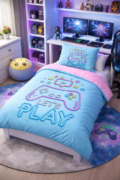 Pościel Gamer 140x200 Carbotex