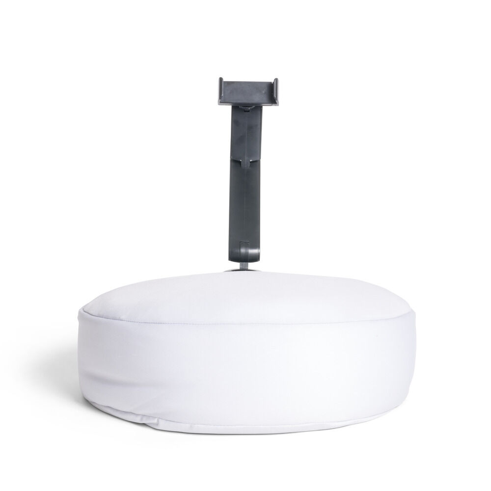Coussin ergonomique avec support porte-téléphone