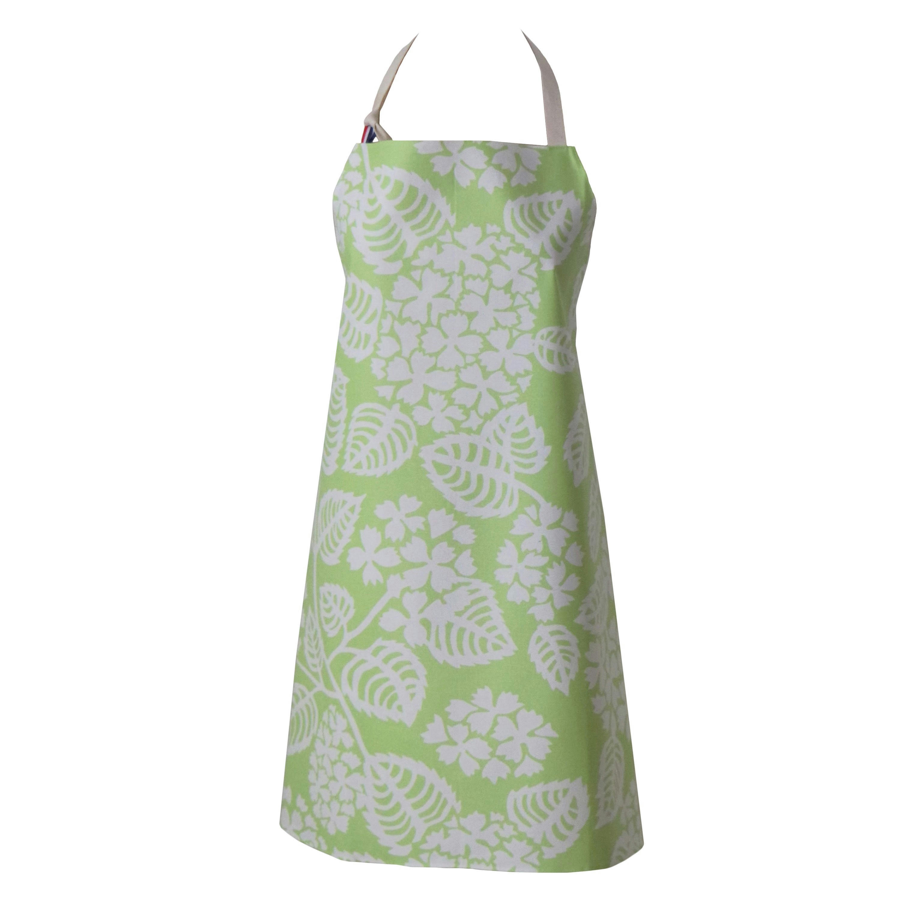HORTENSIA - Tablier enduit Hortensia vert