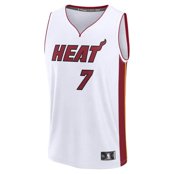 Kel'el Ware Miami Heat  Youth Fast Break Replica Player Jersey - Association - White Edition
