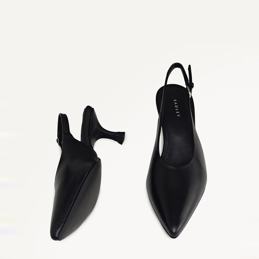 Chiltern Crescent - Heel Slingback - Kitten Point Sling