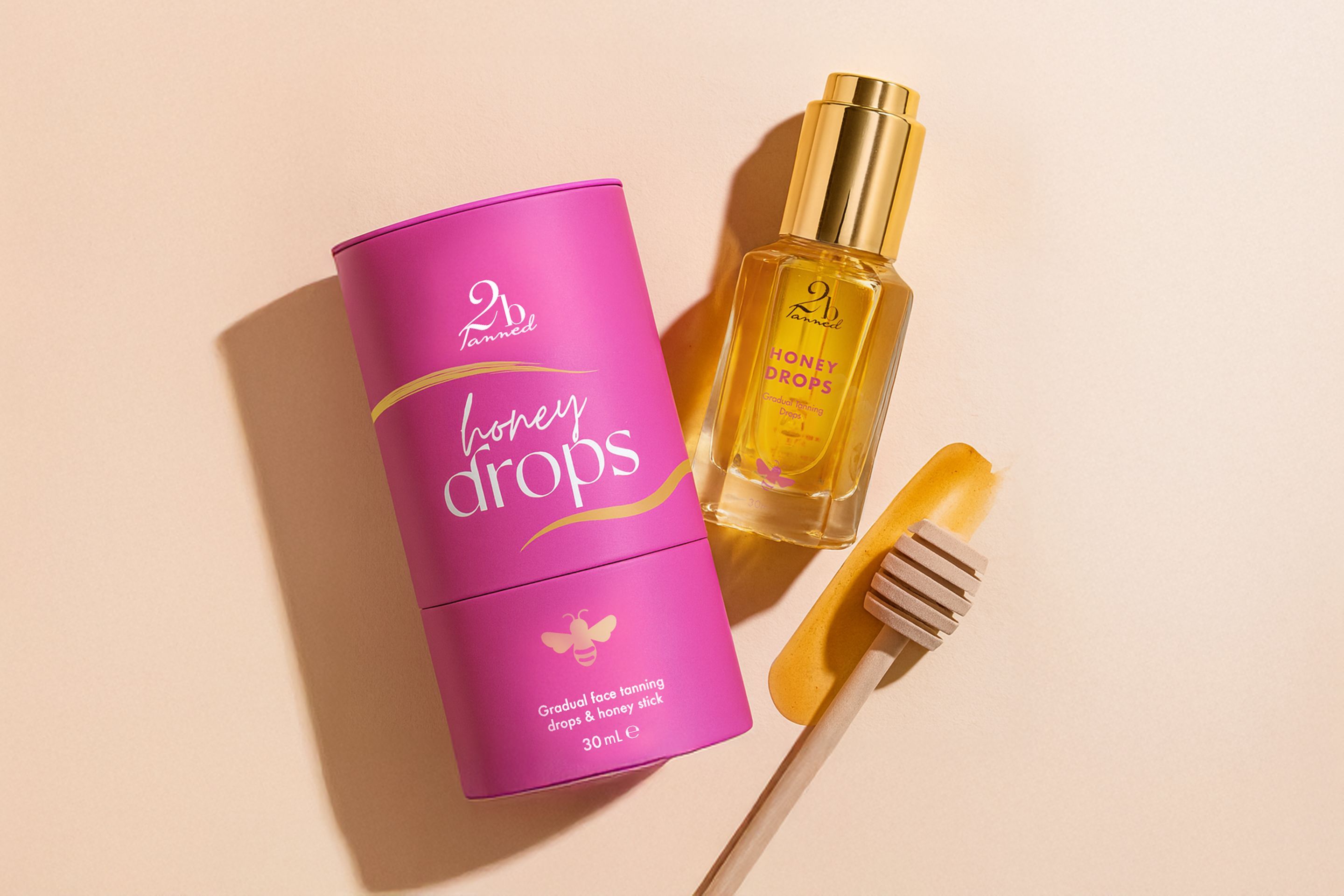 2bTanned Honey Drops - Gradual Tan Drops 30ml