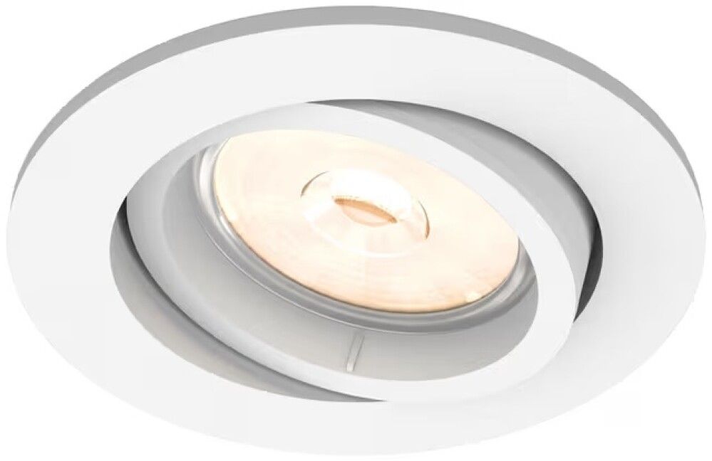 INNBYGNINGSSPOT PHILIPS DONEGAL GU10 HVIT 230 V
