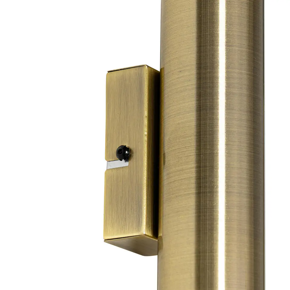 Qazqa up? en downlight lamp jeana bronskleurig gu10