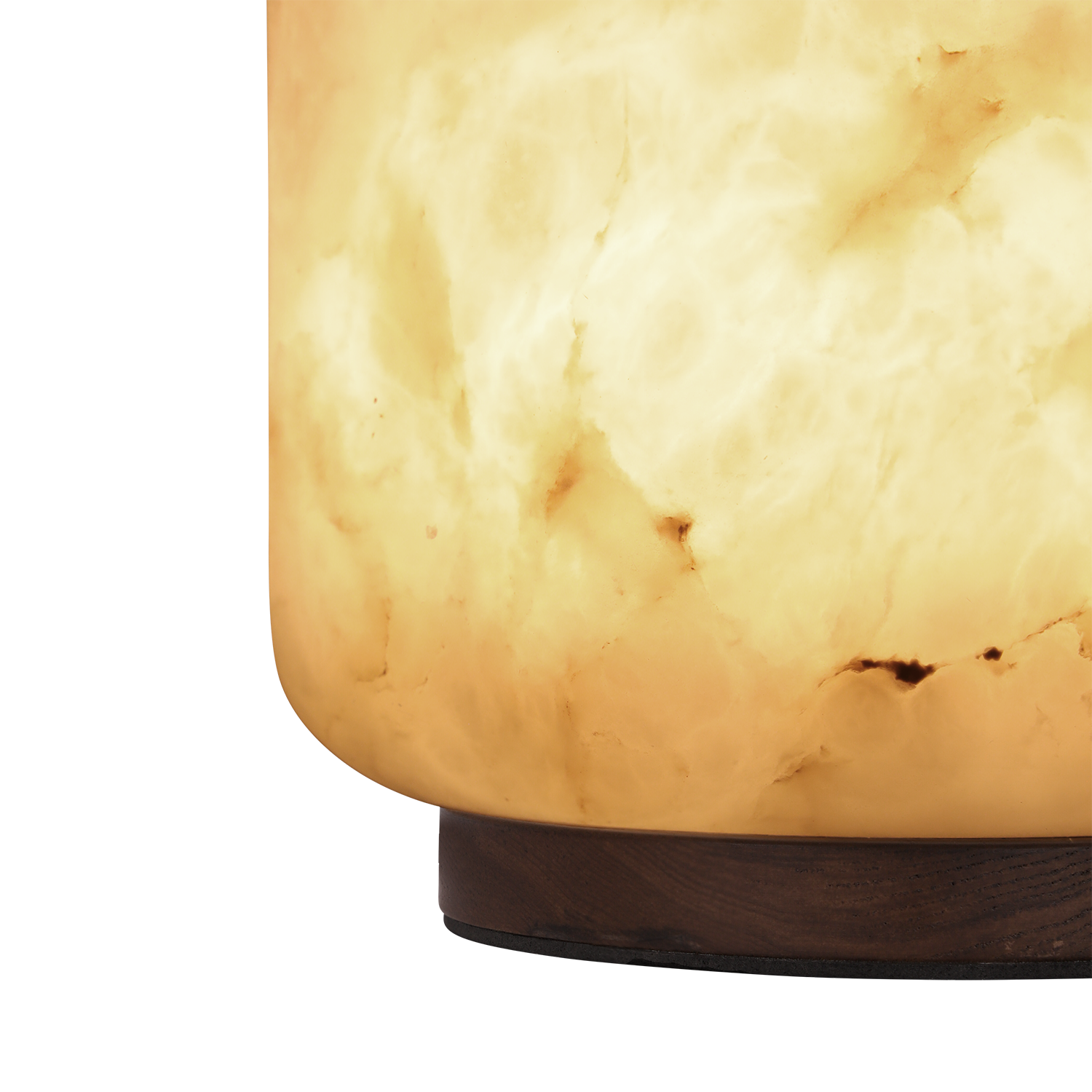 Atmooz Halifax tafellamp H23 cm - Eiken & Alabaster