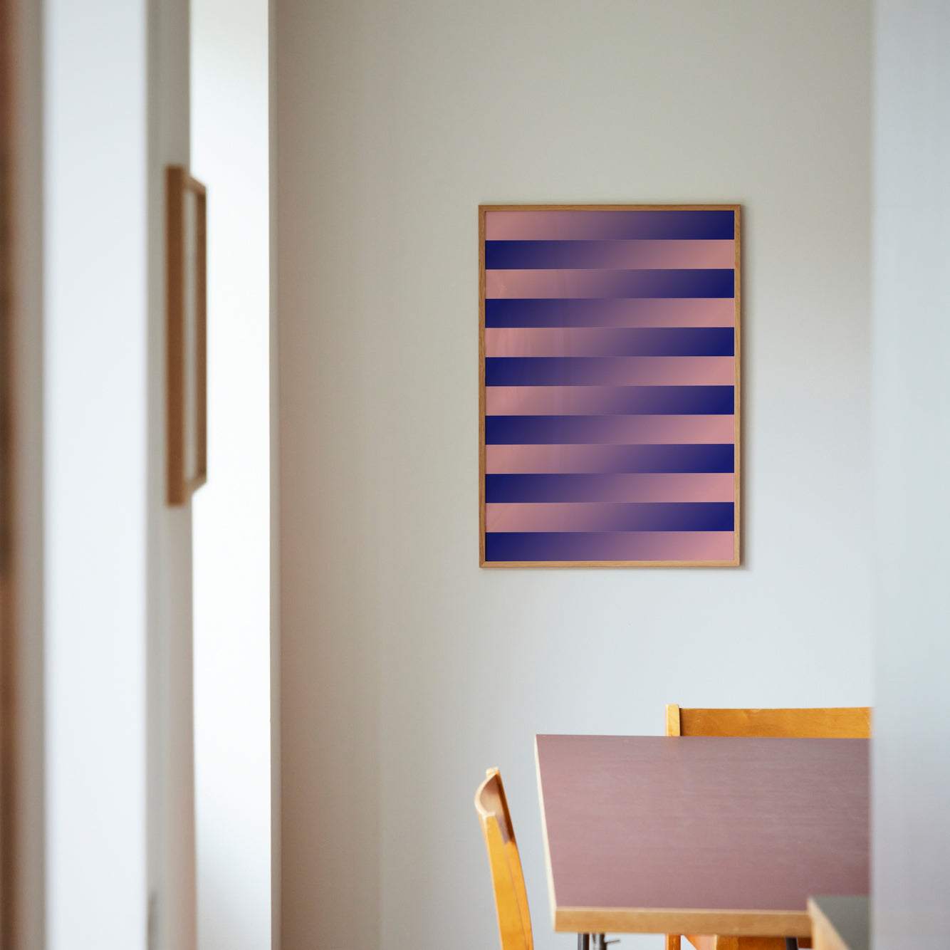 Paper Collective Absorb 05 Poster 50 x 70 cm - Purple / Blue