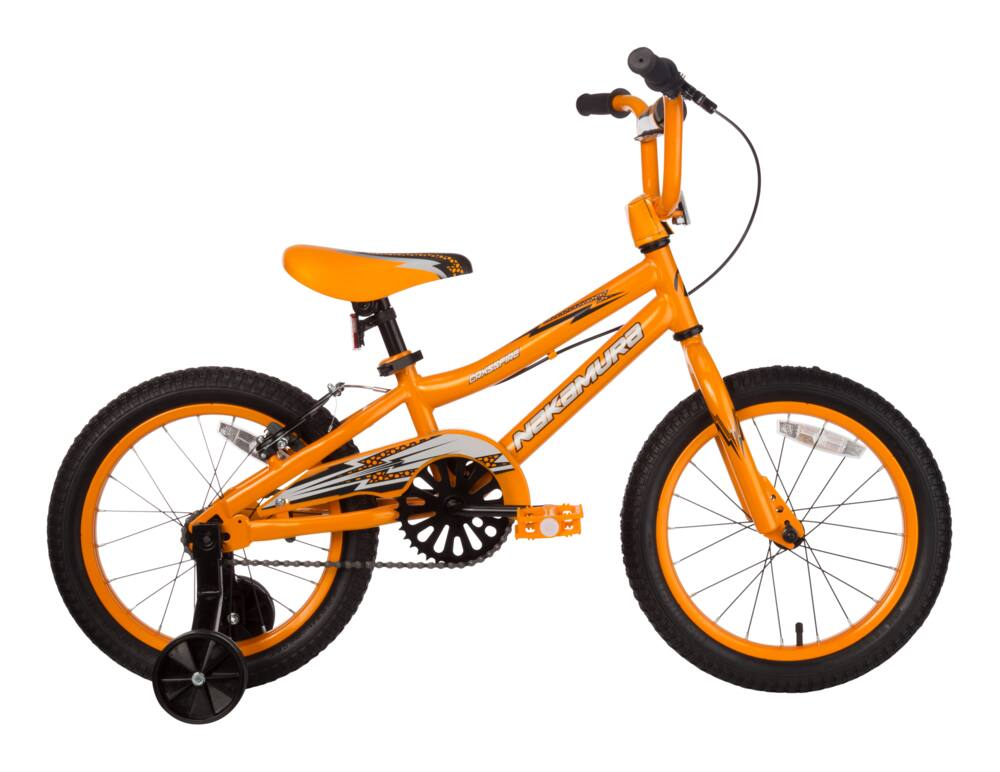 Nakamura Crxssfire Kid's Mountain Bike, 16-in, Training Wheels