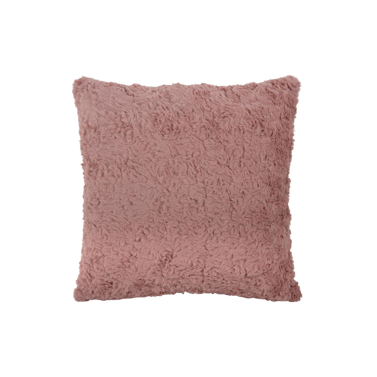 Present Time sierkussen Tierno Furry - roze - 45x45x15cm