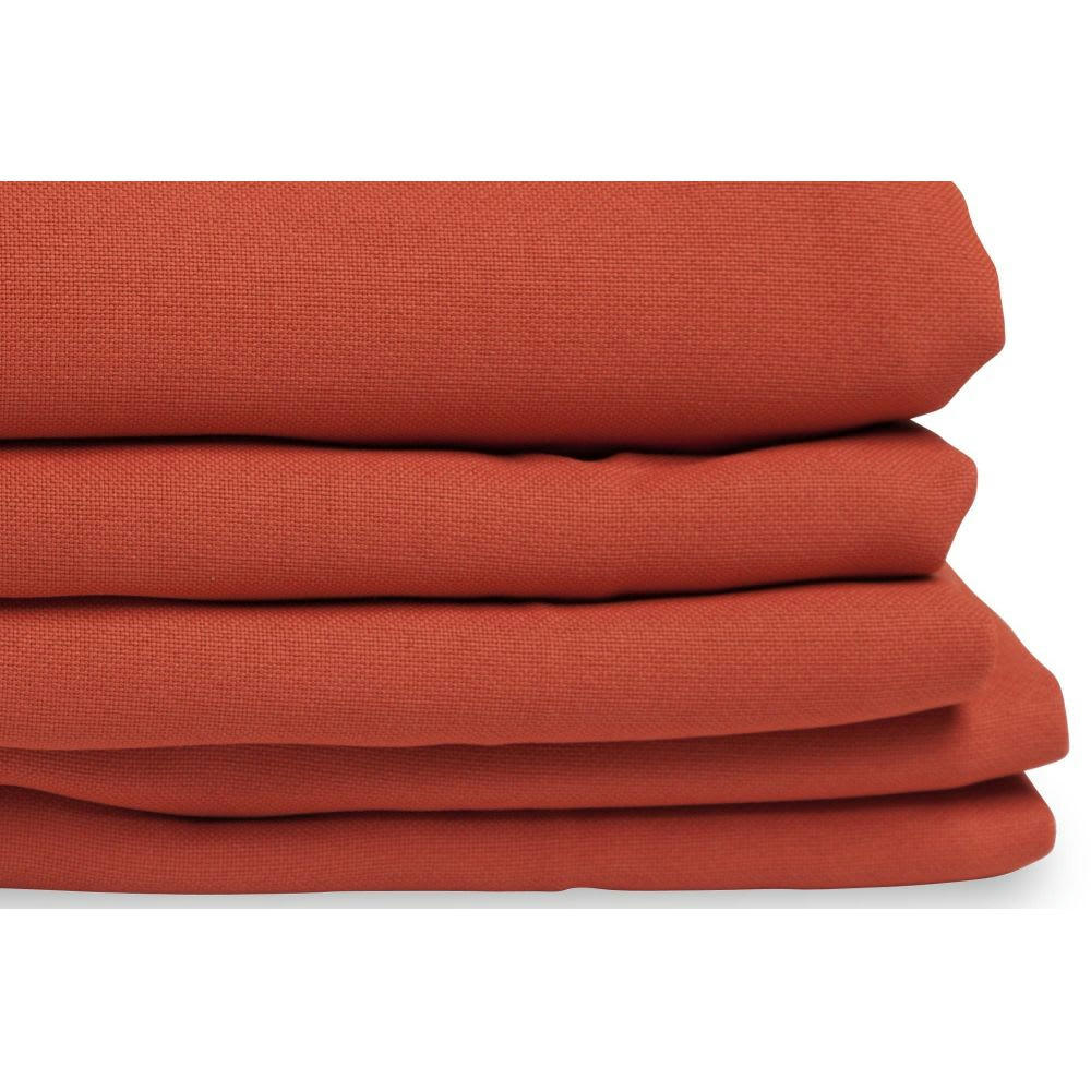 - Rideau occultant orange 140 x 260