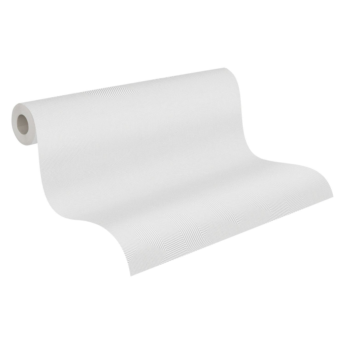 Livingwalls behang grafisch motief grijs en wit - 53 cm x 10.05 m - AS-389641