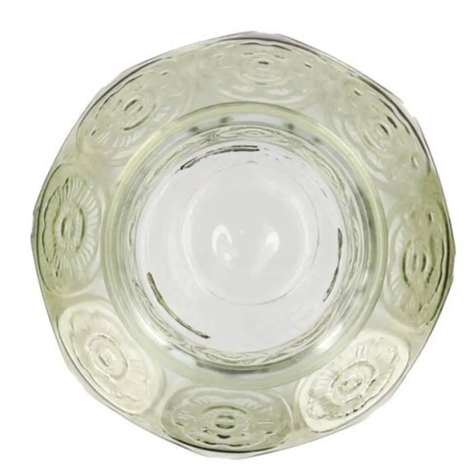 DK Design boeket vaas Circle - glas - lichtgroen - 15 x 25 cm