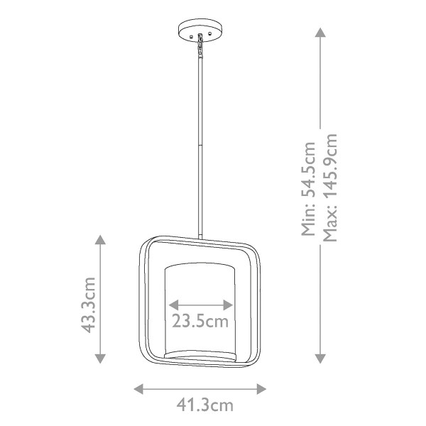 Lampa wisząca polerowany nikiel City Loft 1xE27x60W Kichler