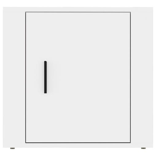 NNEVL Bedside Cabinet White 50x39x47 cm
