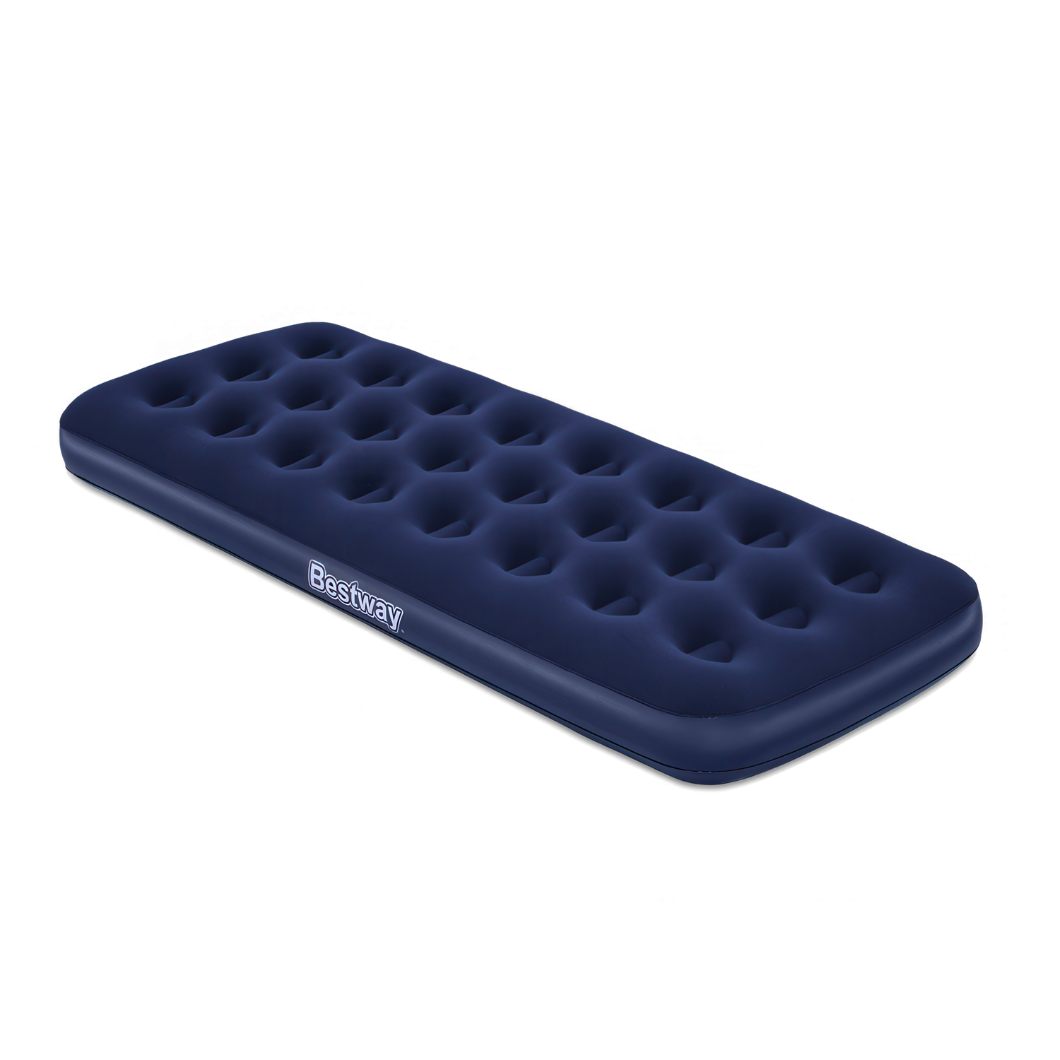 Materac Dmuchany Welurowy Jednoosobowy do spania 185x76 cm BESTWAY 67000