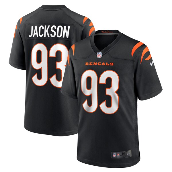 McKinnley Jackson Cincinnati Bengals Nike  Game Jersey -  Black