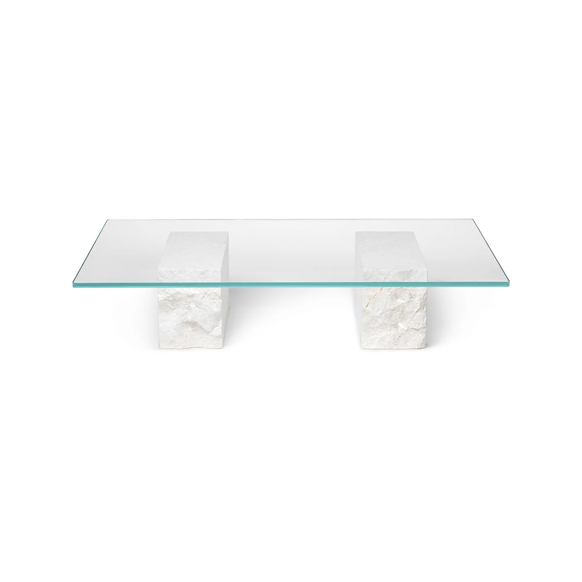 Ferm Living - Mineral Couchtisch, 120 x 70 cm, Bianco Curia