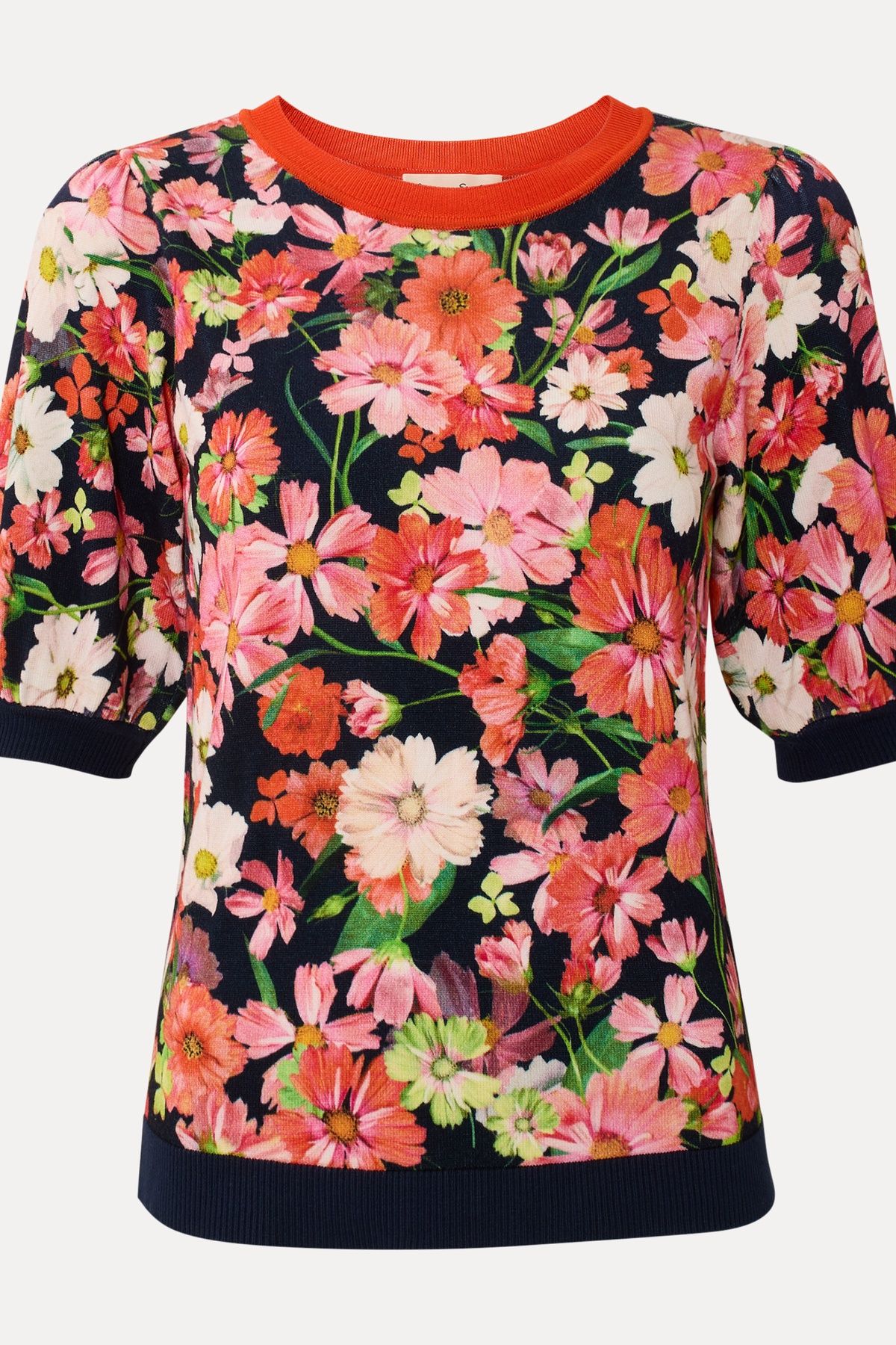 Phase Eight Mel Printed Knit T-Shirt