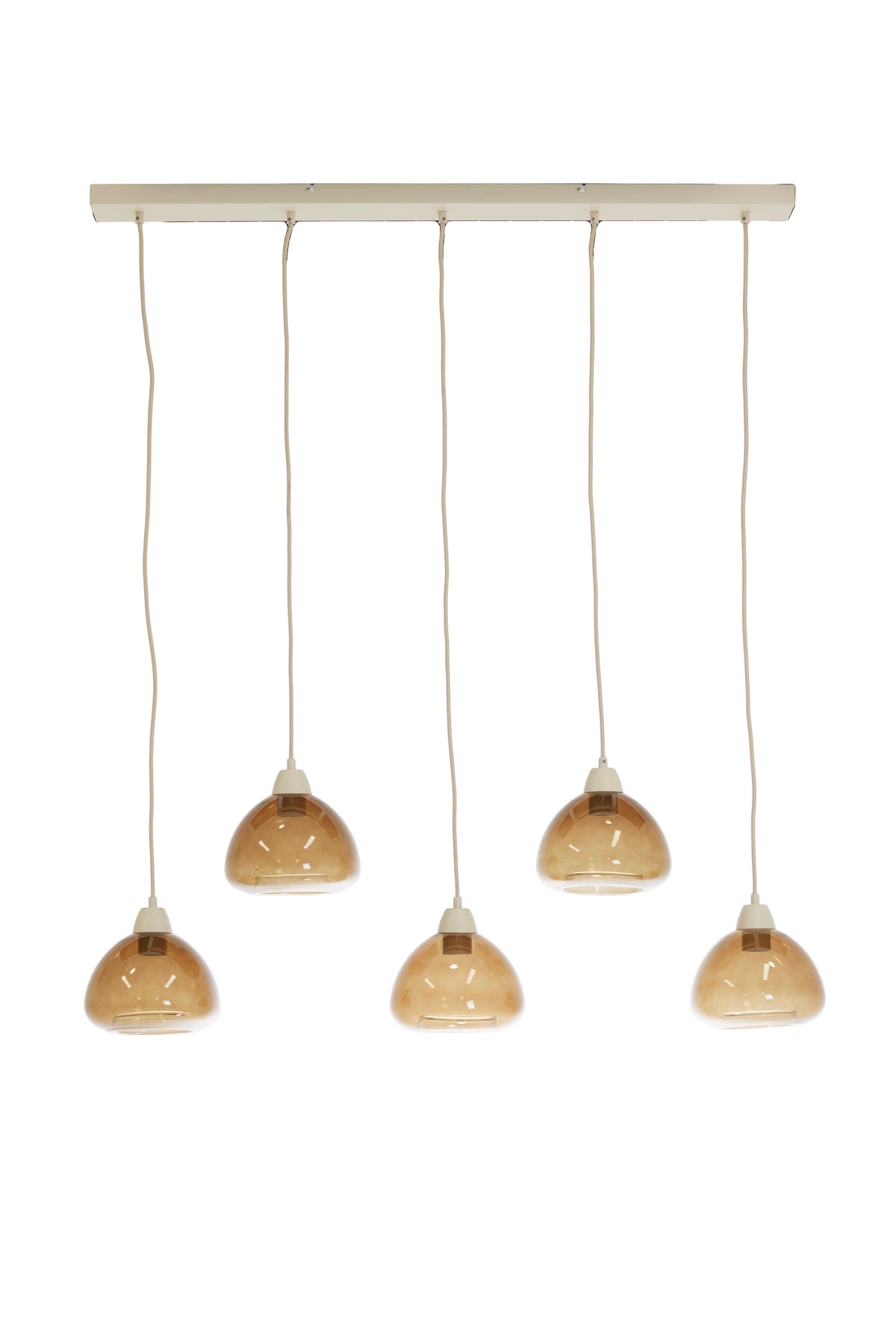 Light & Living hanglamp BISHO - bruin - 104x19x14cm