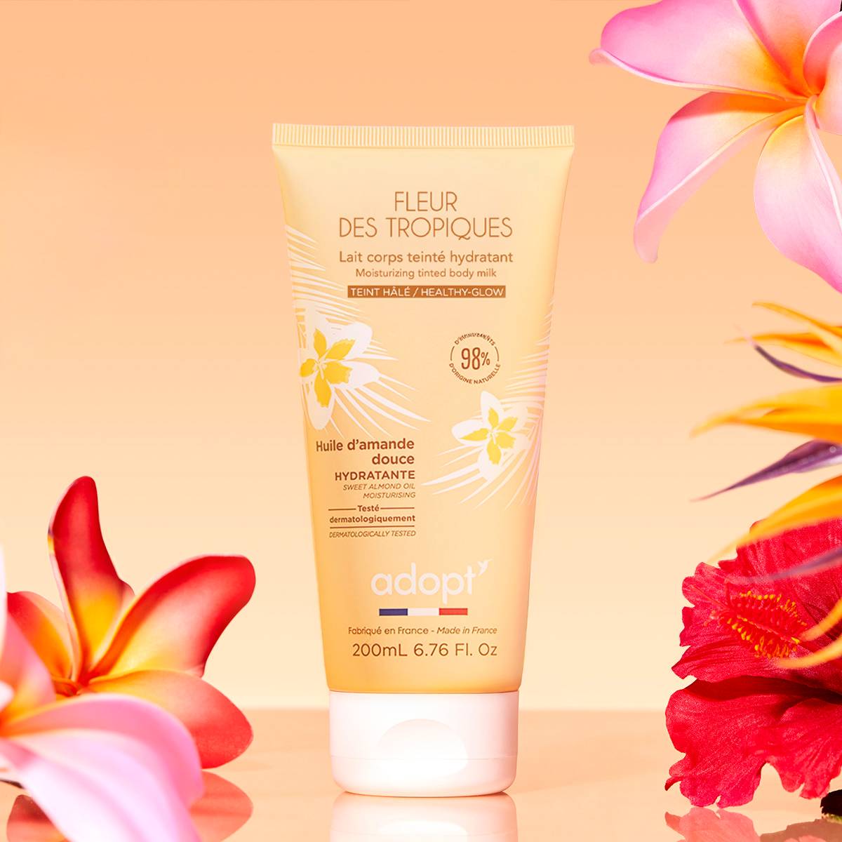 Fleur des TropiquesLait corps teint halé 200 ml