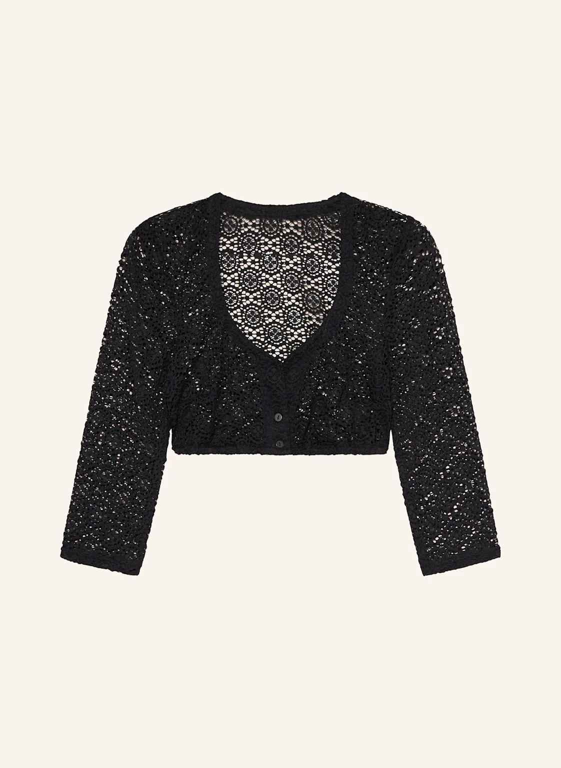 Johann & Johanna Dirndlbluse aus Spitze mit 3/4-Arm