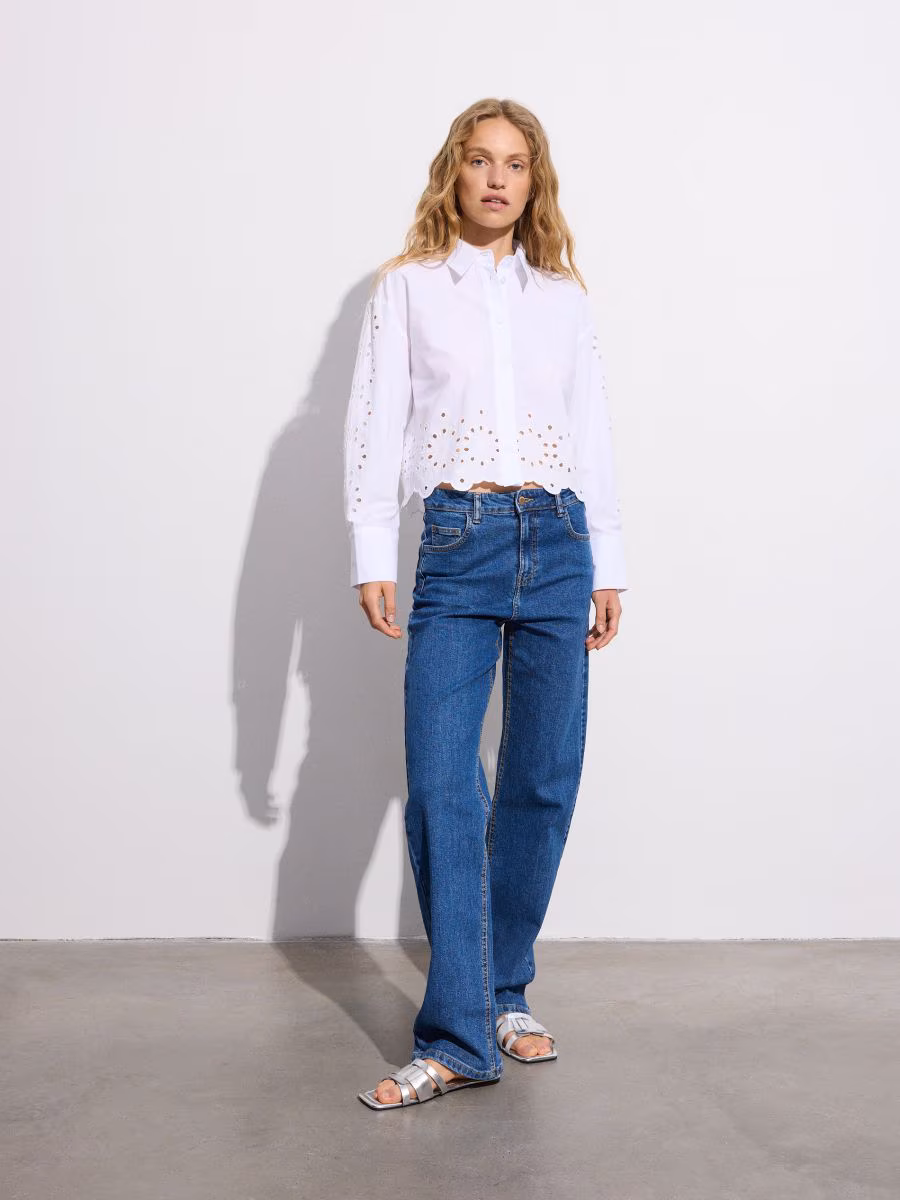 Shirt With Embroidery Detailing