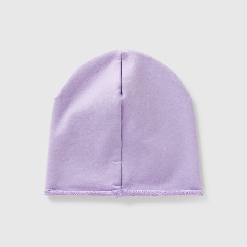 Cap in stretch cotton
