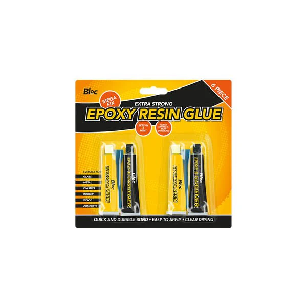 Bloc Epoxy Resin Glue 6 Piece Set