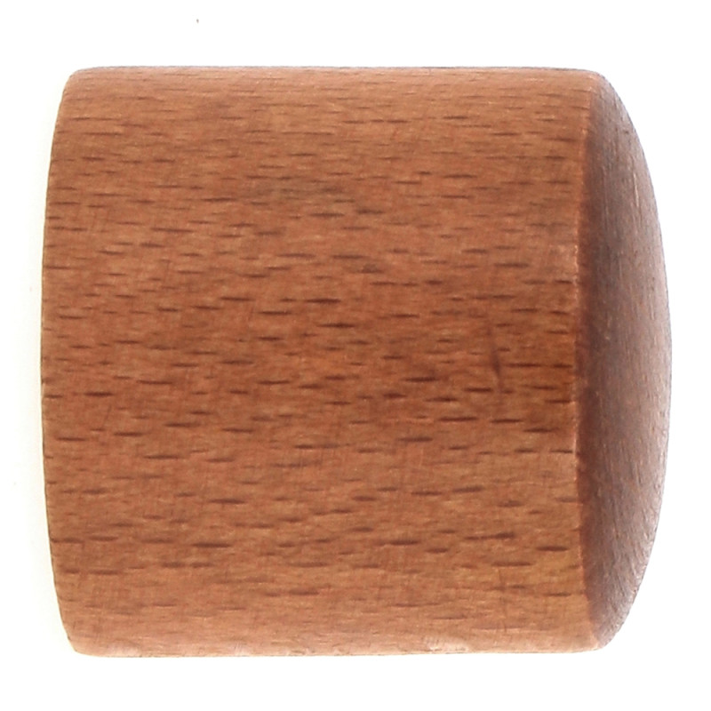 Embout de fermeture pour tringle en bois Bouchon merisier Ø 28 mm 2 pièces MOBOIS