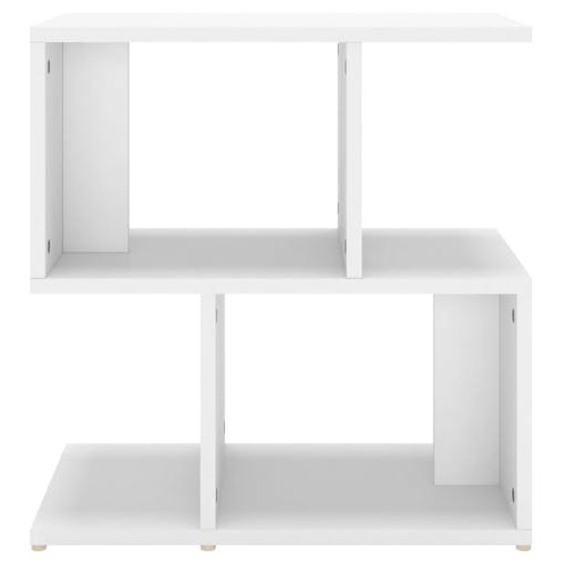 NNEVL Bedside Cabinet White 50x30x51.5 cm Chipboard