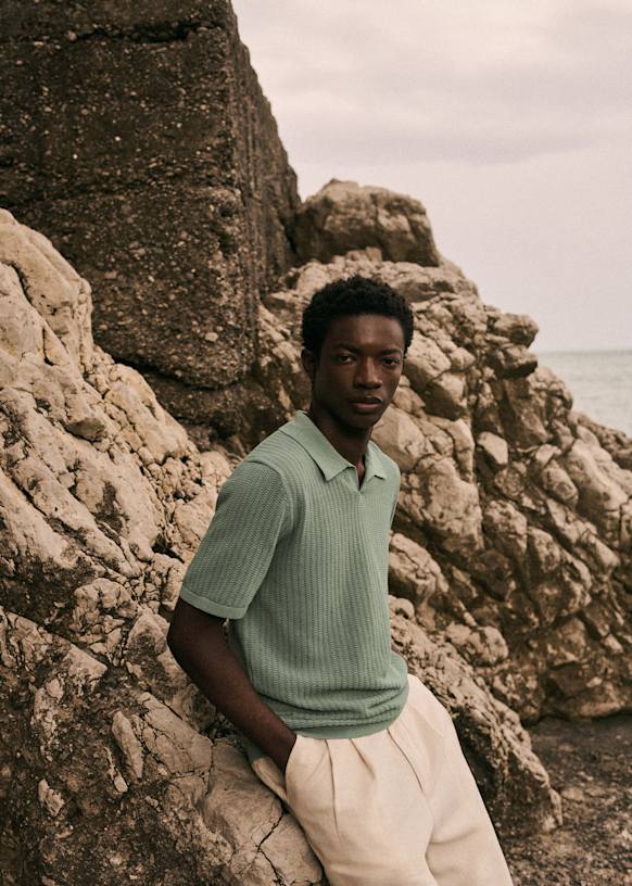 Linus Knit Polo
