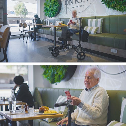 NNEMB Knee Scooter Walker-Disc Brake-Suspension-Bag-Broken Leg Ankle Foot Mobility-Crutches Alternative