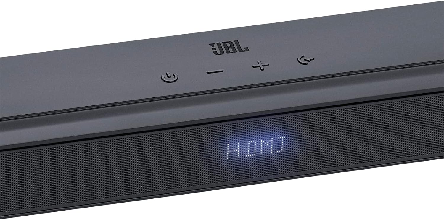 JBL Bar 2.1 Deep Bass (MK2) - 2.1 Channel soundbar with Wireless subwoofer (6.5’’)  300W Max Output  Bluetooth Enable (Black)