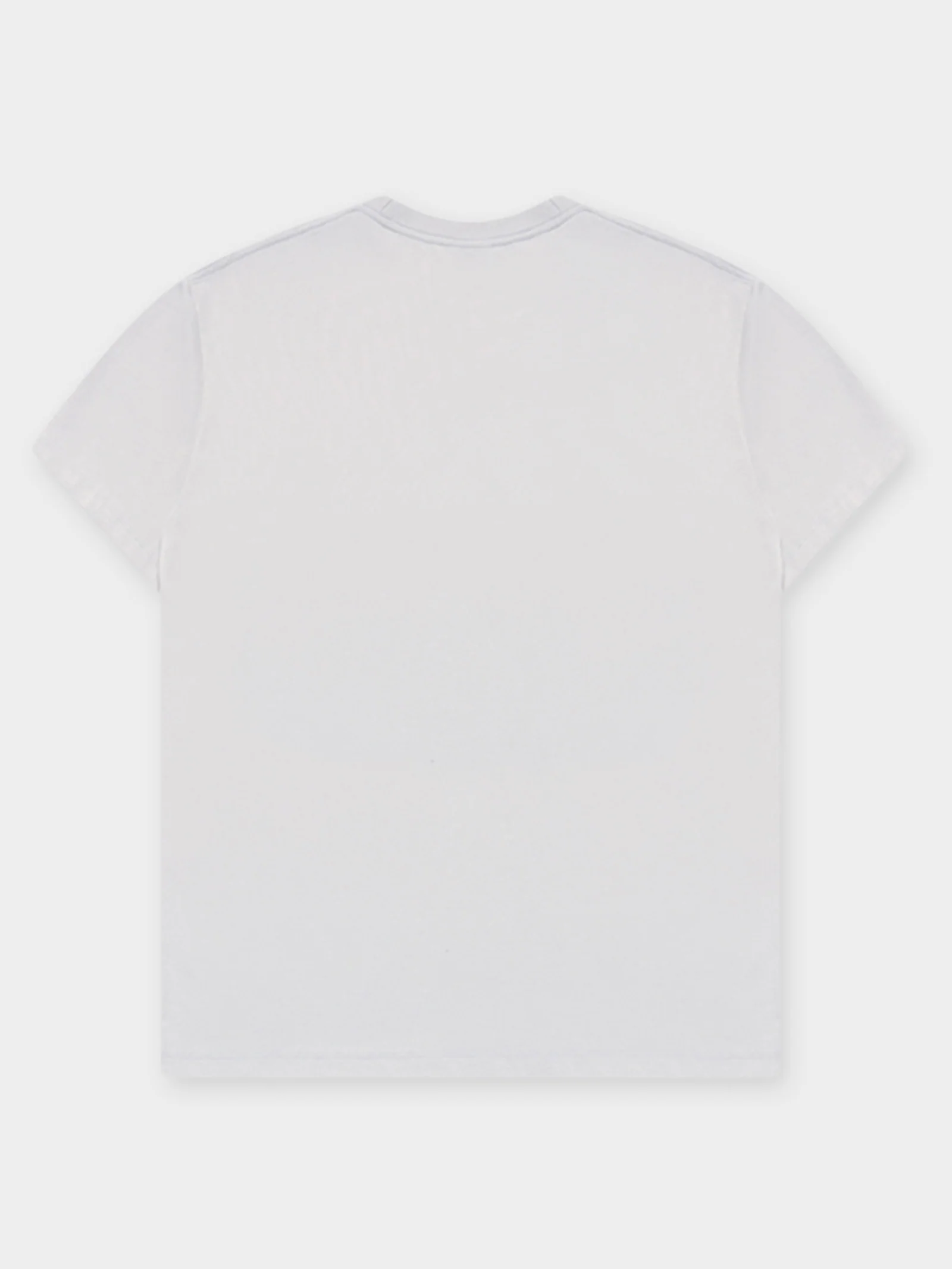 Old School Crack Printing Short Sleeve T-Shirt