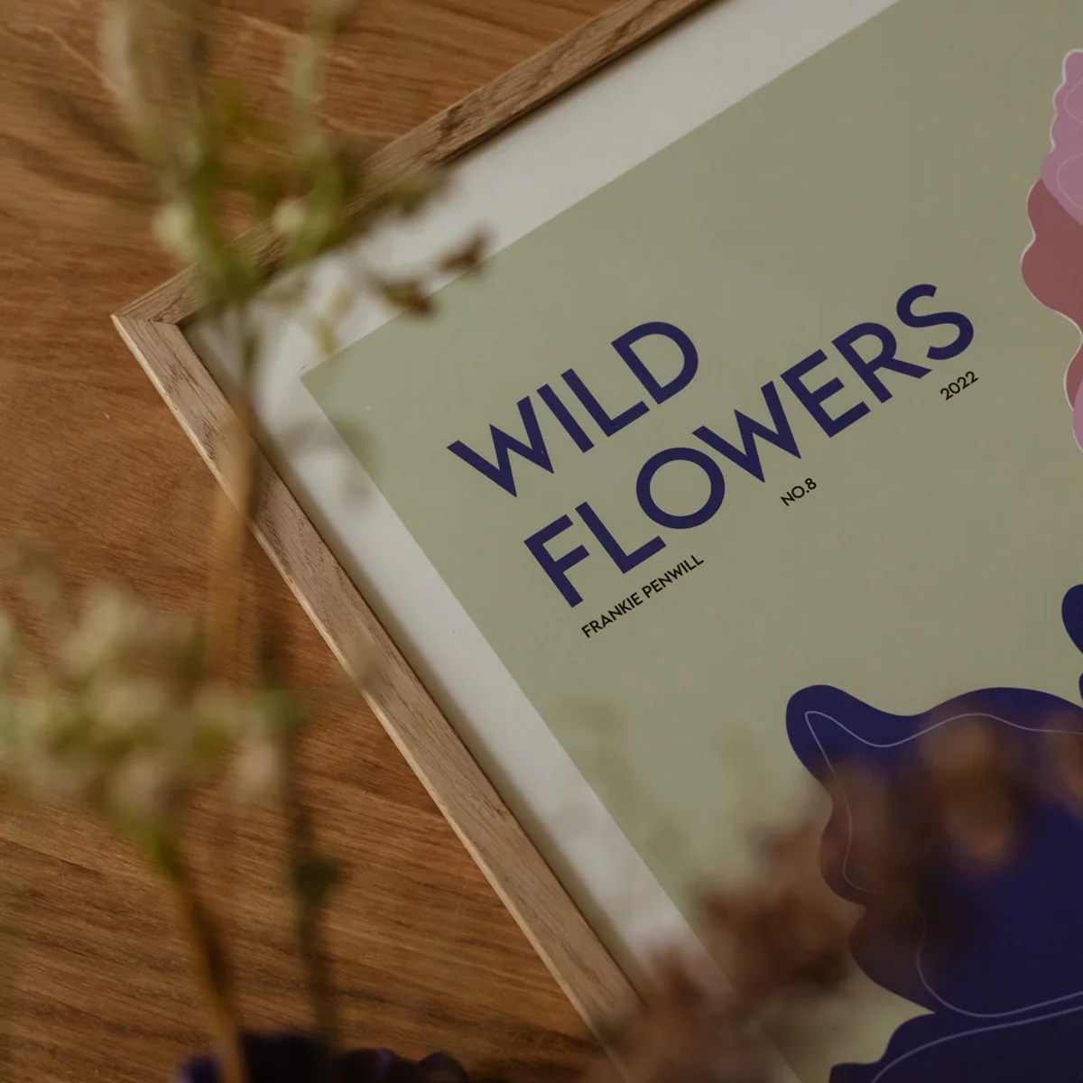The Poster Club - Wild Flowers von Frankie Penwill, 50 x 70 cm