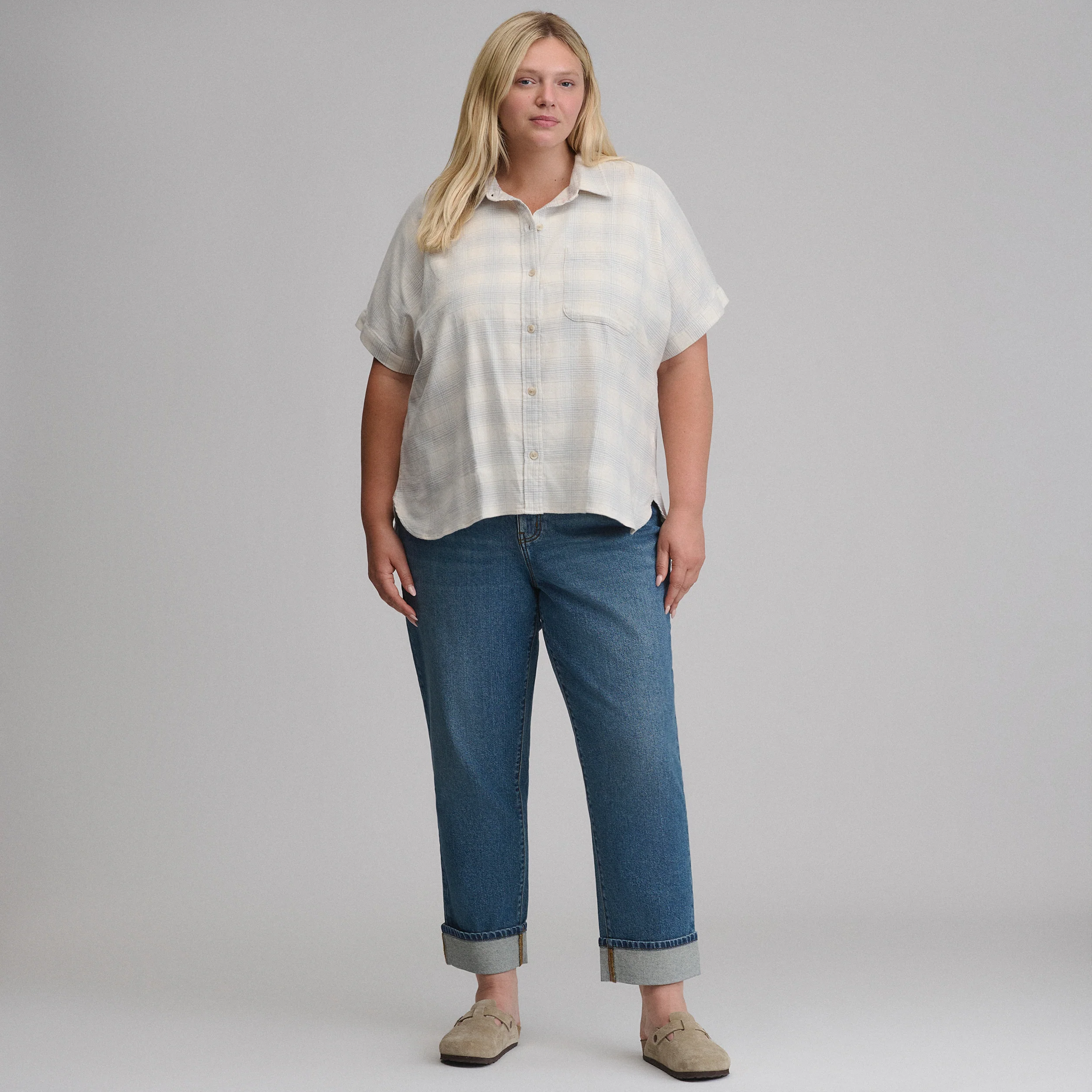 Women's W Field Flex Flannel Short-Sleeve Shirt