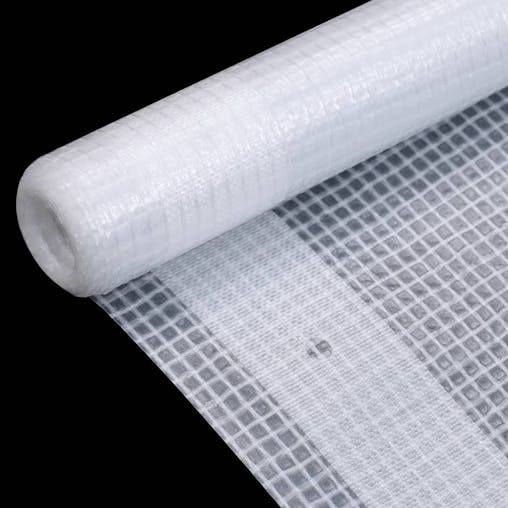 NNEVL Leno Tarpaulins 2 pcs 260 g/m&sup2; 3x3 m White